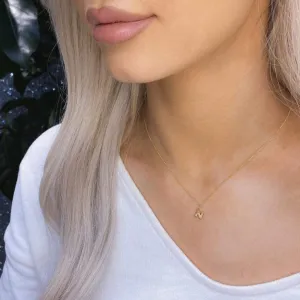 - N - Necklace | 9ct Gold