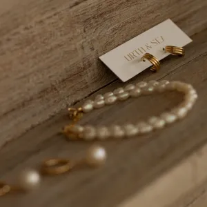 14k Gold-Filled Bold Layered Huggies