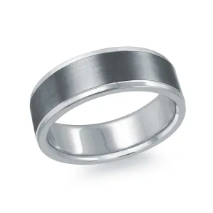 14K White Gold Ring from the Tantalum Collection by Malo - MRDTN-025-7W