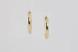 14k Yellow Gold Hoop Earrings (1.91g.)
