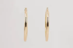 14k Yellow Gold Hoop Earrings (6.12g.)