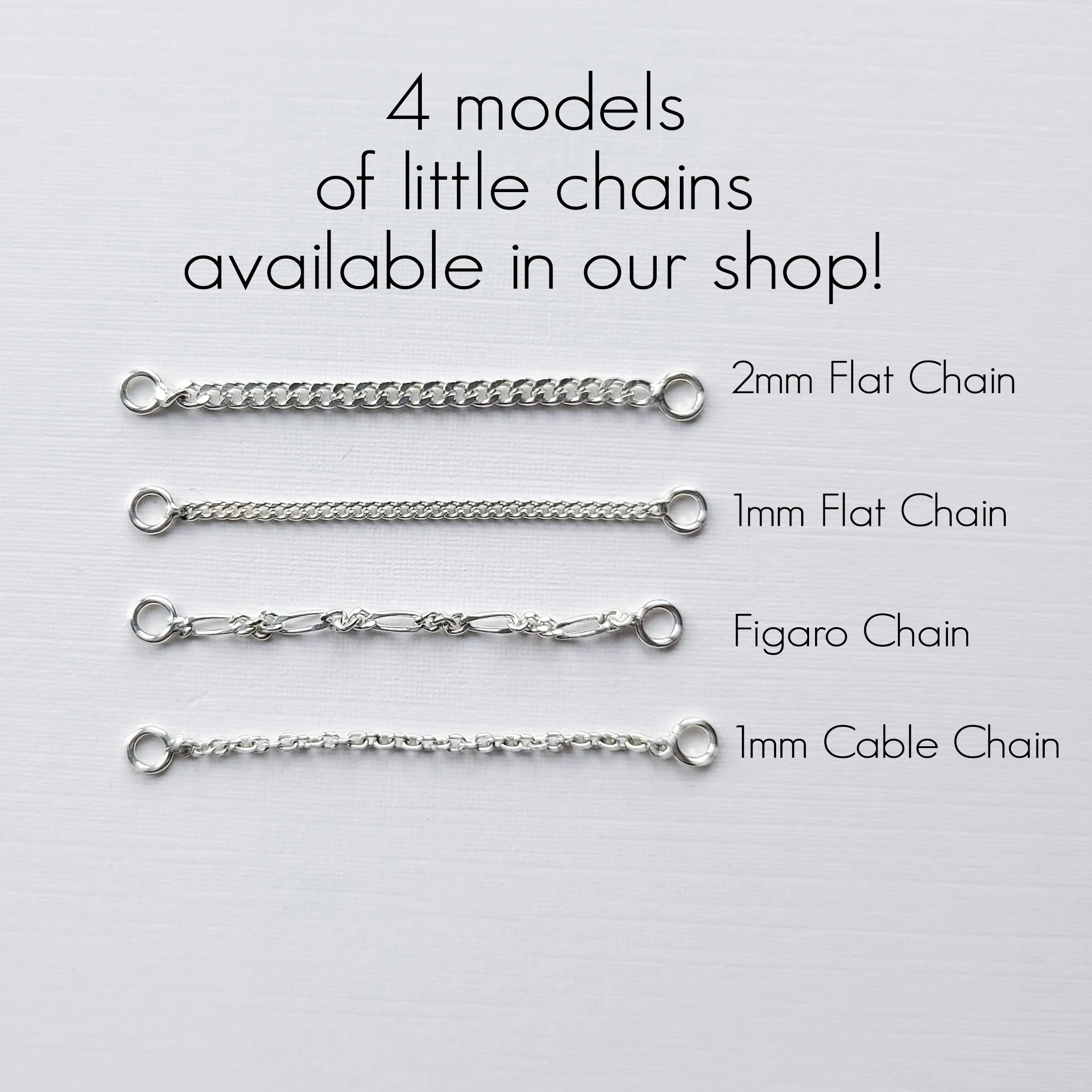 2mm Bold Silver Nose Chain