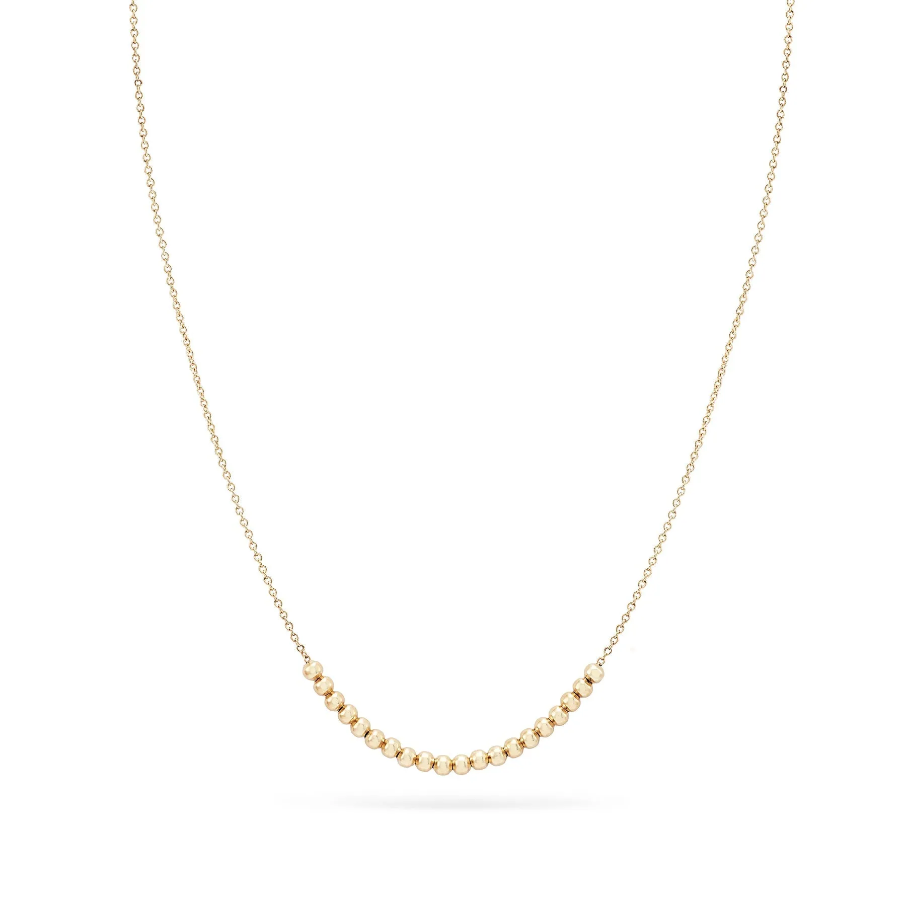 Abacus Necklace (14K Gold)