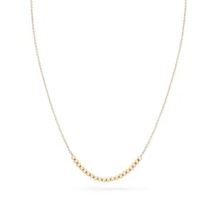 Abacus Necklace (14K Gold)