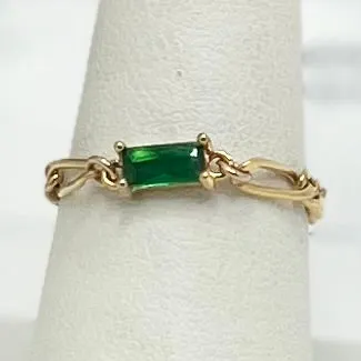 ABLE Emerald Chain Ring - Nashville, USA