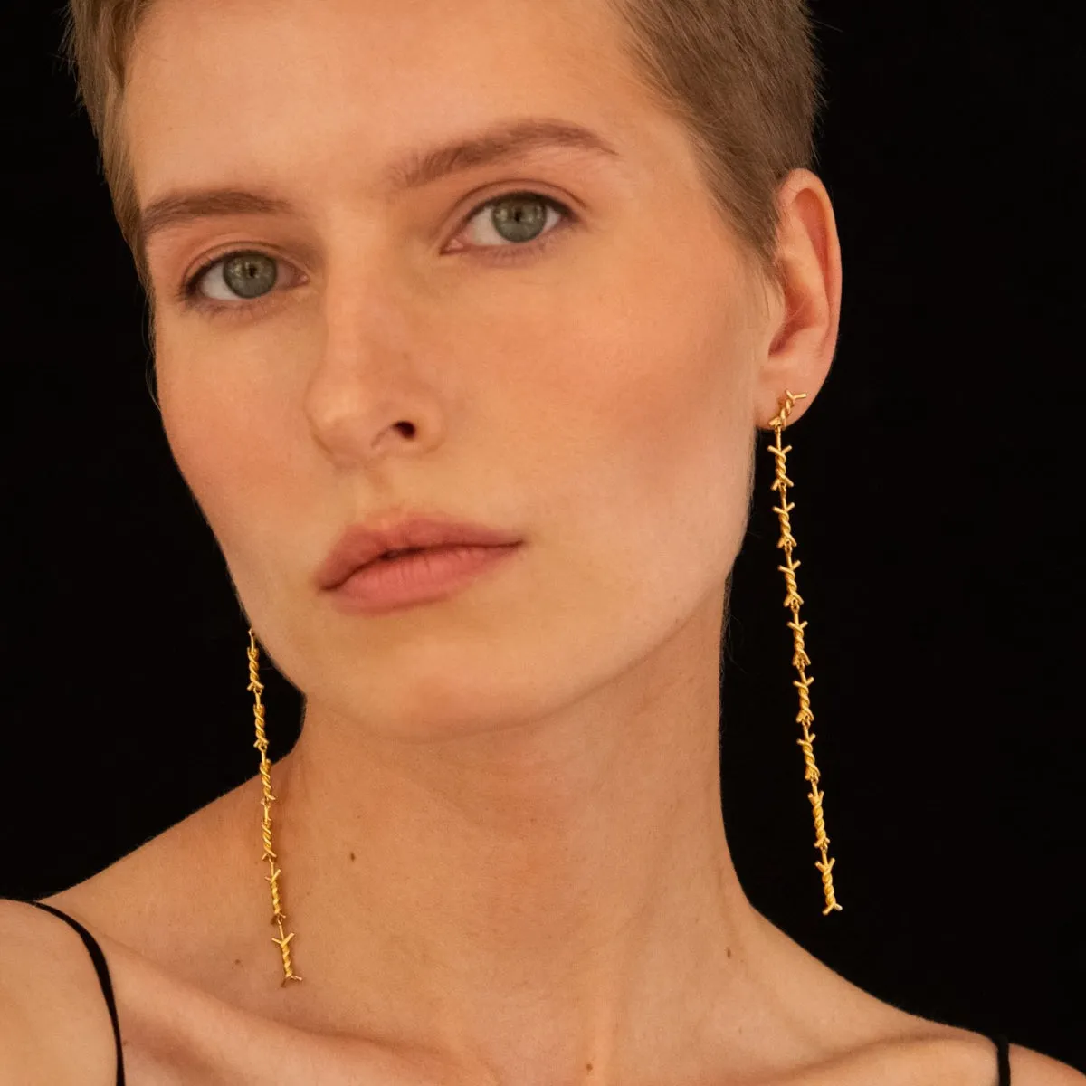Amarres Long Statement Earrings