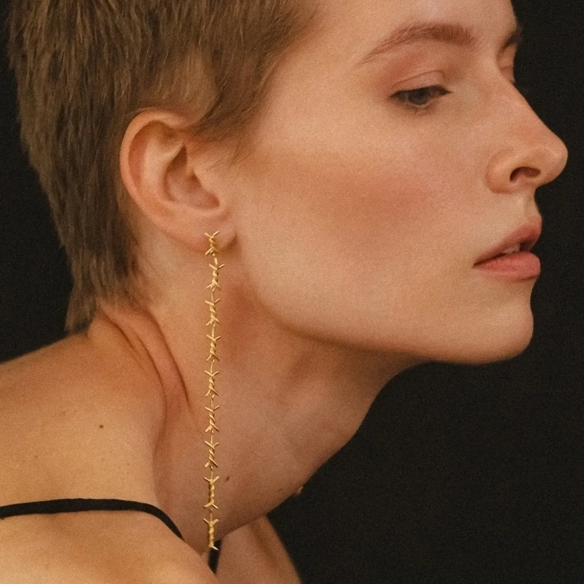 Amarres Long Statement Earrings