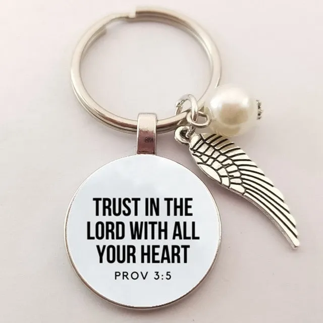 Bible Verse Key Chains