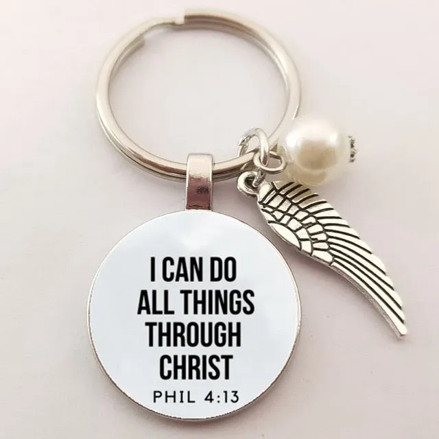 Bible Verse Key Chains