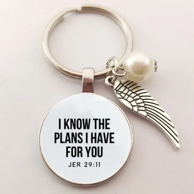 Bible Verse Key Chains