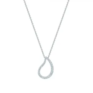 Birks Petale White Gold Necklace