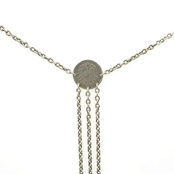 Bohemian Chains of Silver Necklace