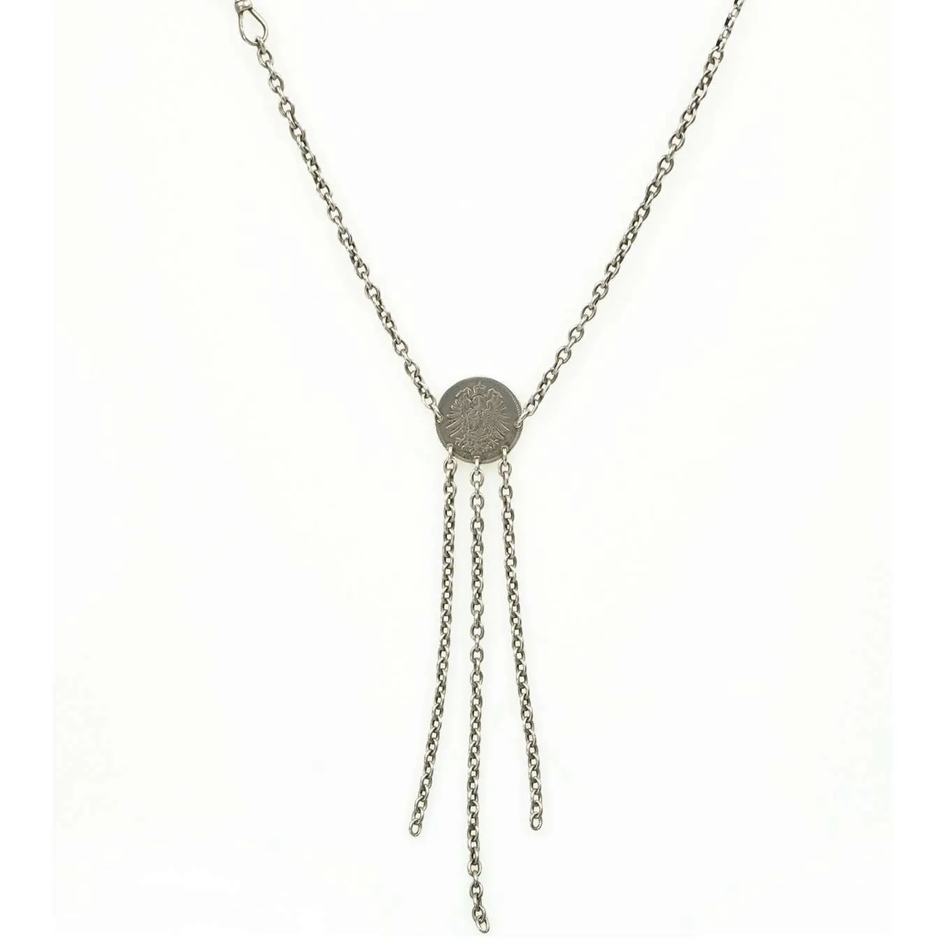 Bohemian Chains of Silver Necklace