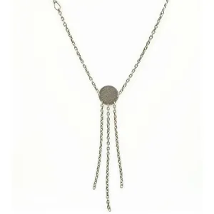 Bohemian Chains of Silver Necklace