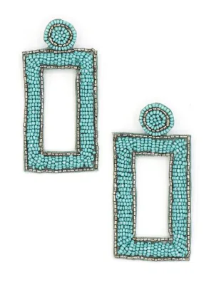 Bold Beaded Earrings
