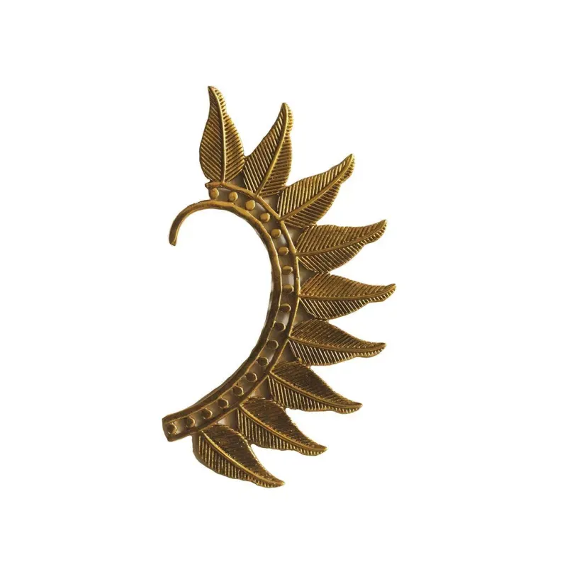 Bold Boho Leaf Earcuff
