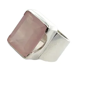 Bold Rose Quartz Ring