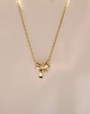 Bow Necklace