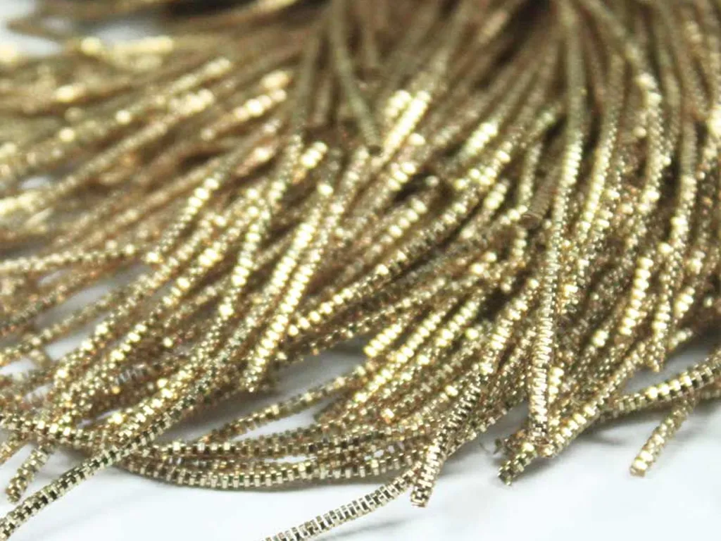Brown Golden Nakshi / Bullion Wire (Wholesale)
