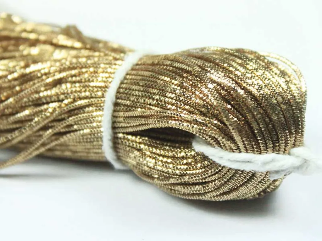Brown Golden Nakshi / Bullion Wire (Wholesale)
