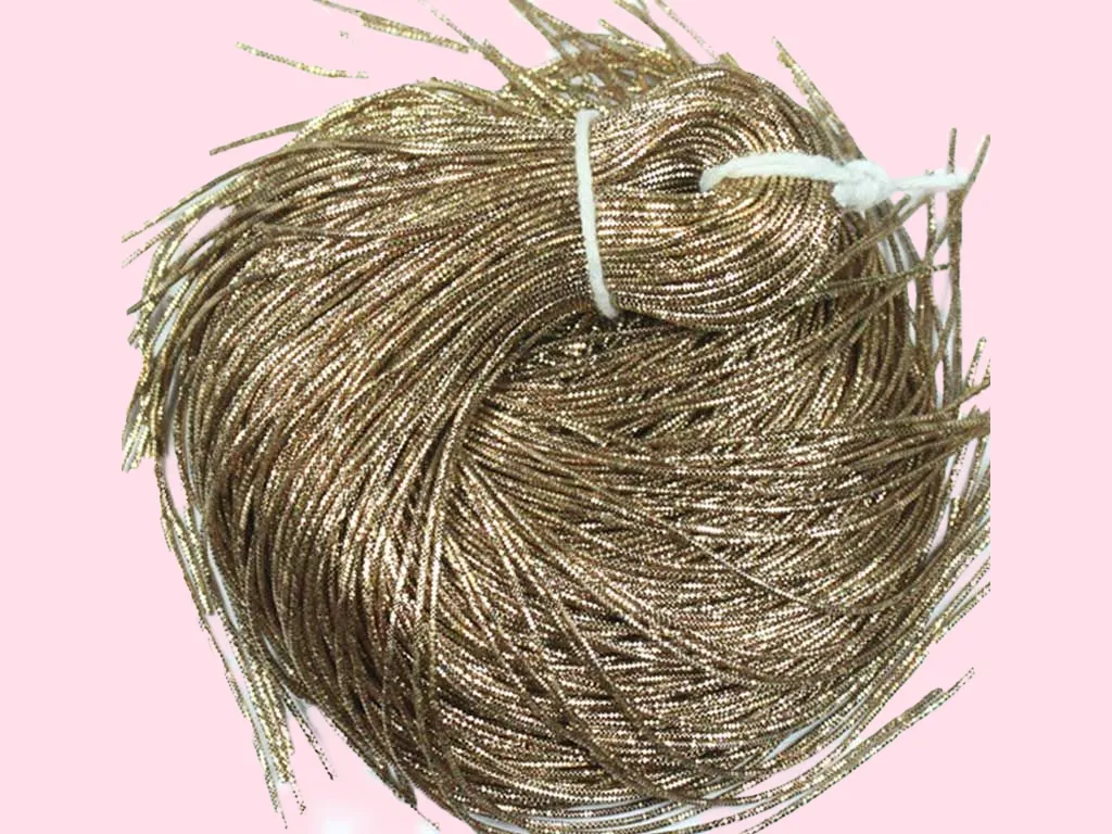 Brown Golden Nakshi / Bullion Wire (Wholesale)