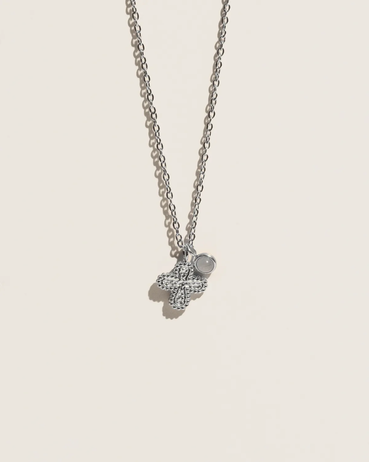 Charms cross necklace