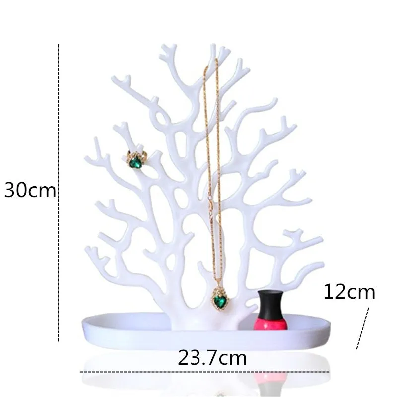 Chic Antler-Inspired Jewelry Display Stand: Showcase Your Treasures with Elegance