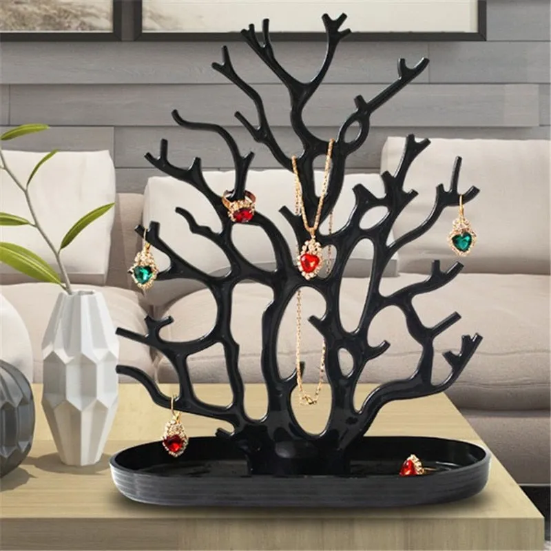 Chic Antler-Inspired Jewelry Display Stand: Showcase Your Treasures with Elegance