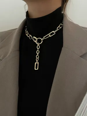 Chicmy-Simple Normcore Chain Necklace