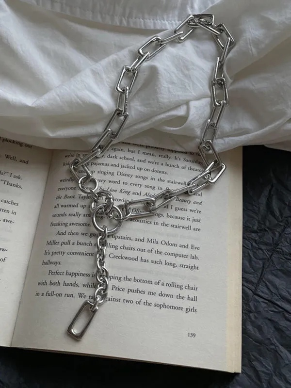 Chicmy-Simple Normcore Chain Necklace