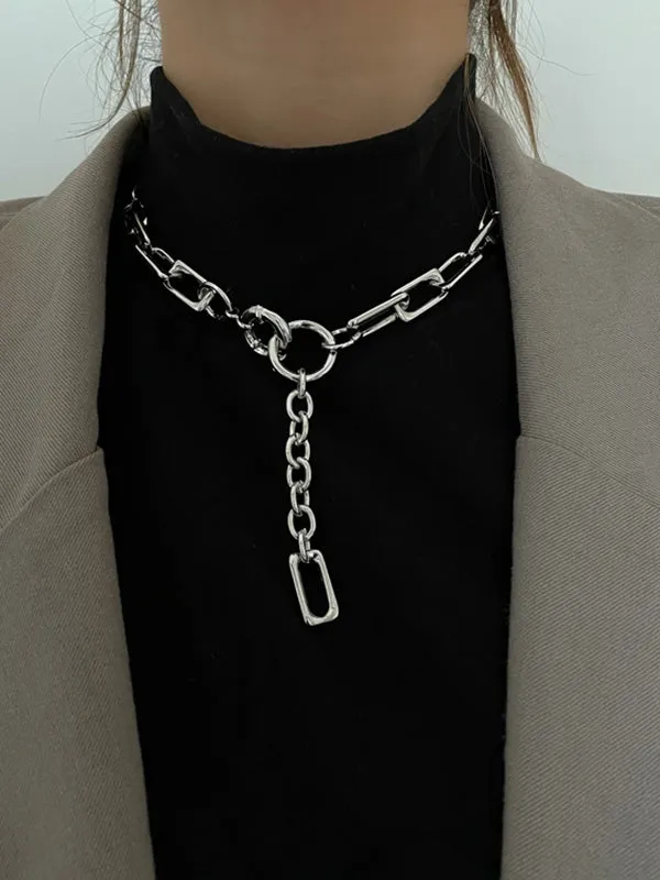 Chicmy-Simple Normcore Chain Necklace