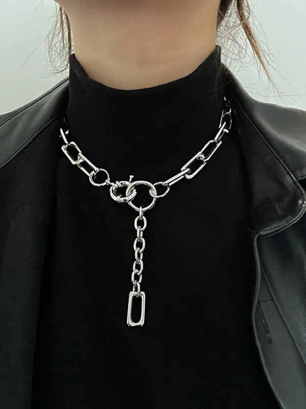Chicmy-Simple Normcore Chain Necklace