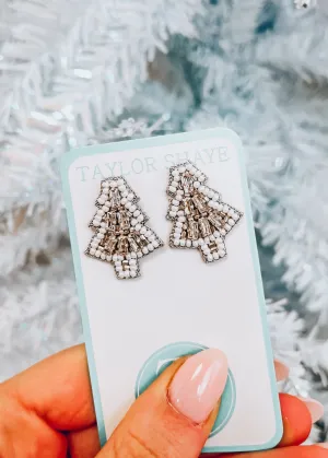 Christmas Tree Stud Earrings