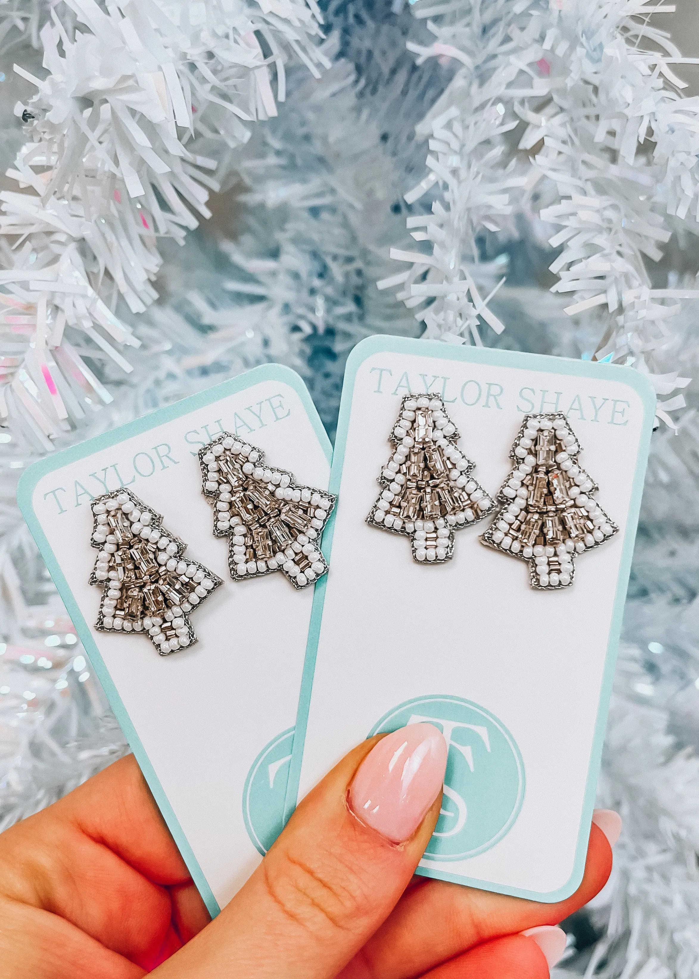 Christmas Tree Stud Earrings