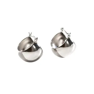 Disco Ball Hoop Earrings