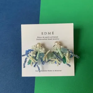 Edmé Beads Snow Globe Bead Earrings (Various Colours)