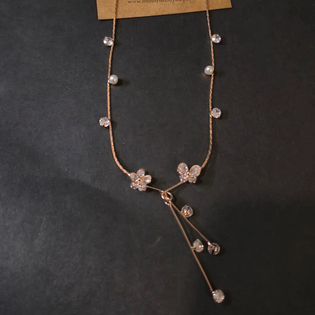 Elegant Pearl & Star Necklace - 2025