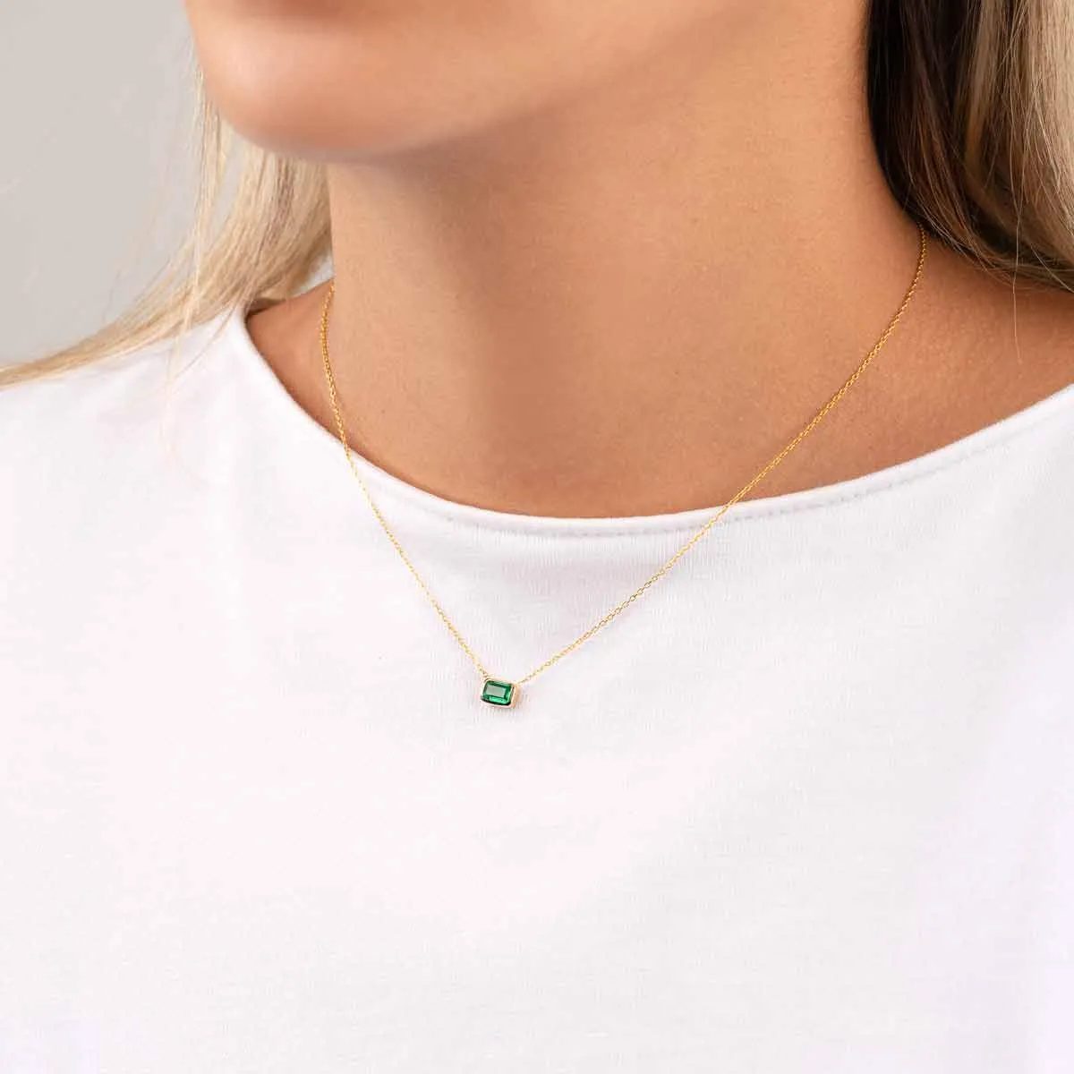 Eliza Green Necklace