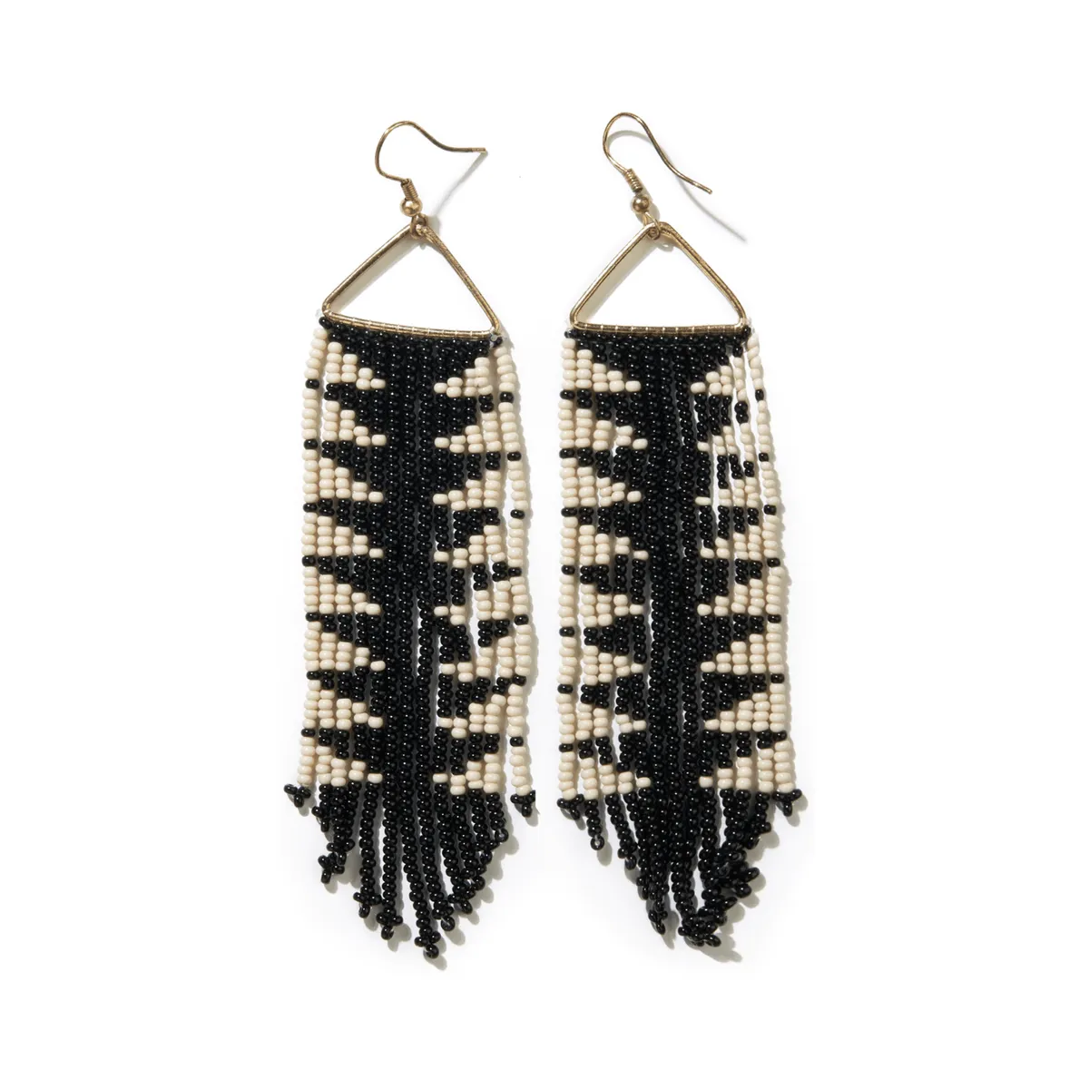 Emilie Arrow Fringe Earrings