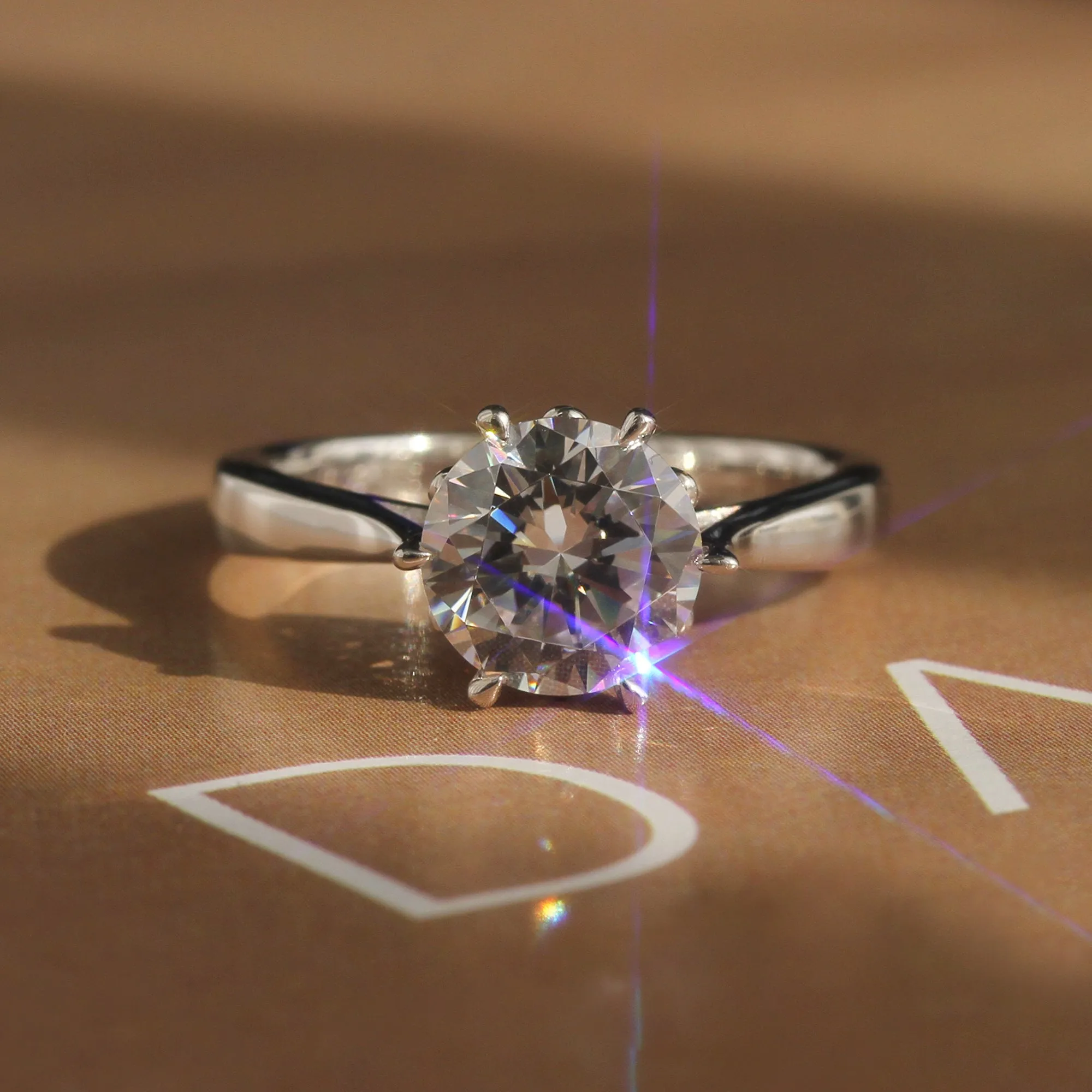 Eternal Blossom Solitaire Ring