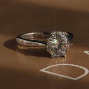 Eternal Blossom Solitaire Ring