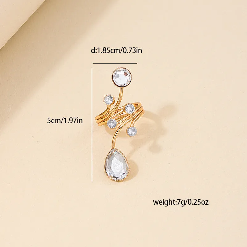 Exaggerated Temperament Irregular Ins Cold Wind Ring - Vienna Verve Collection