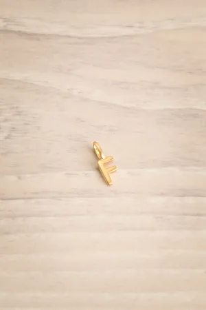 Foxtrot Gold | Letter F Charm
