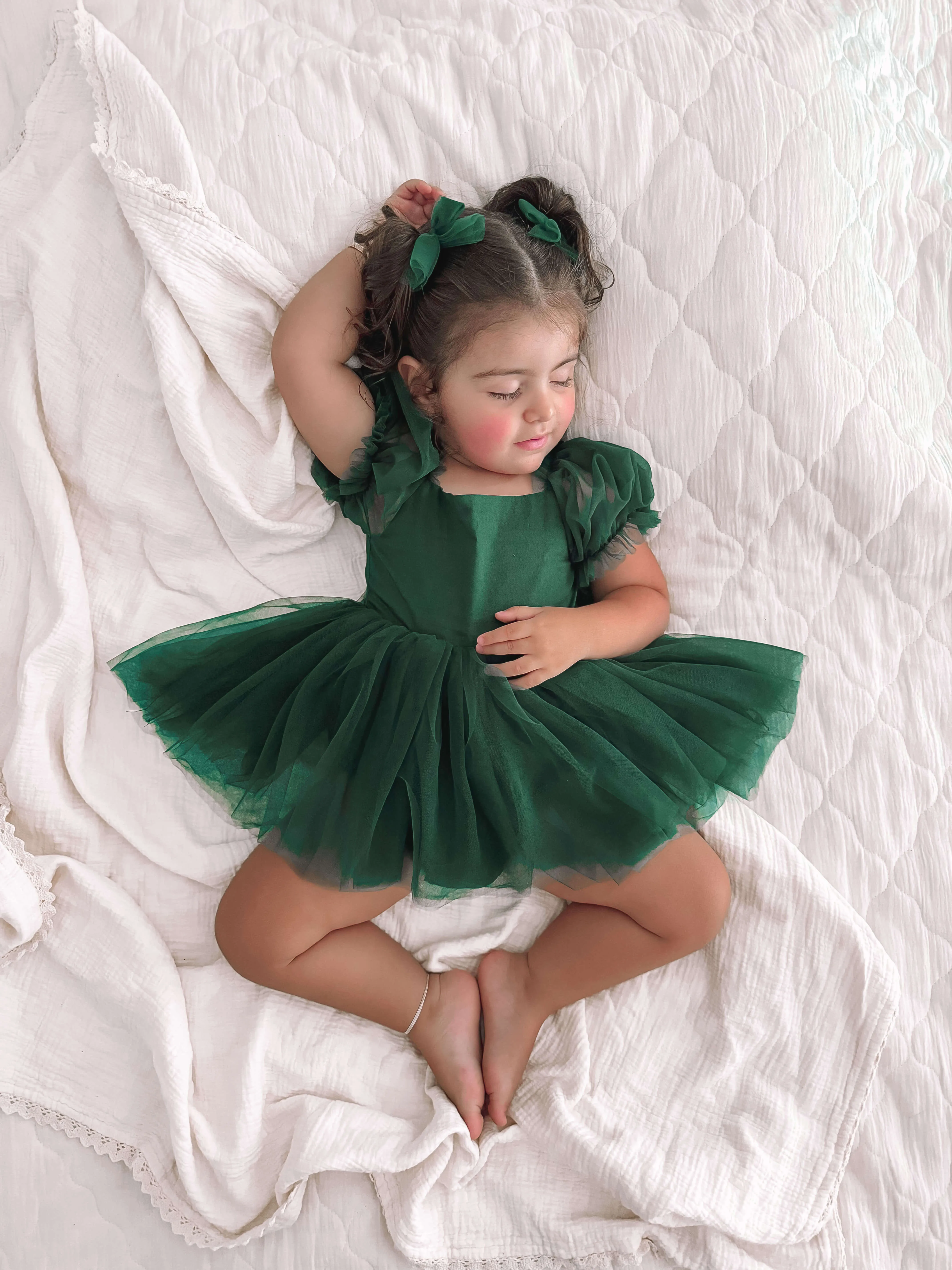 Gabrielle romper - emerald