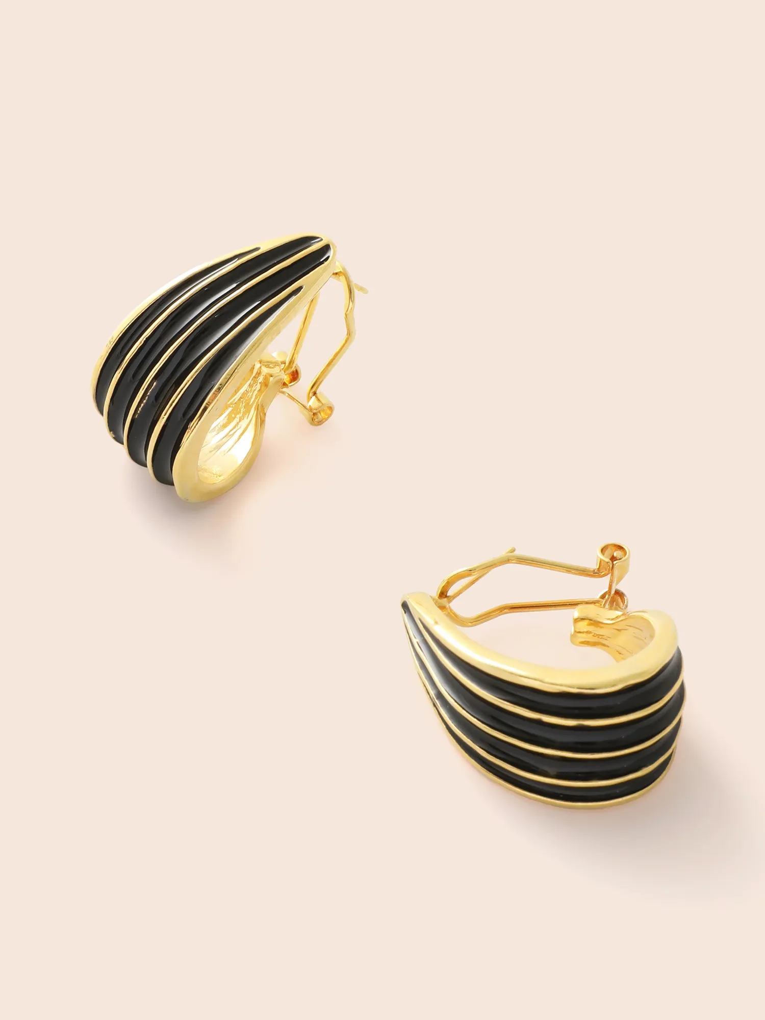 Glossy Versatile Bold Shaped Earrings