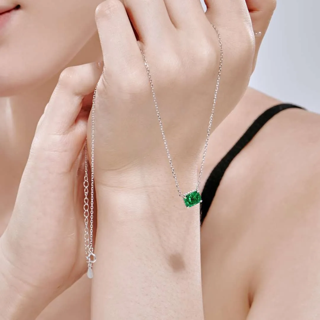 [Goodv]Luxurious Square Shape Colorful Necalack