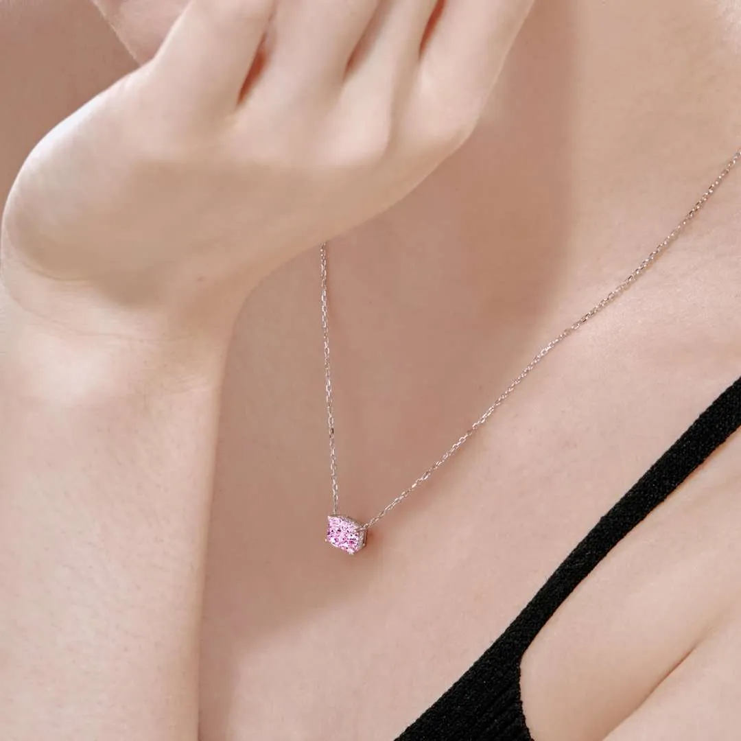[Goodv]Luxurious Square Shape Colorful Necalack