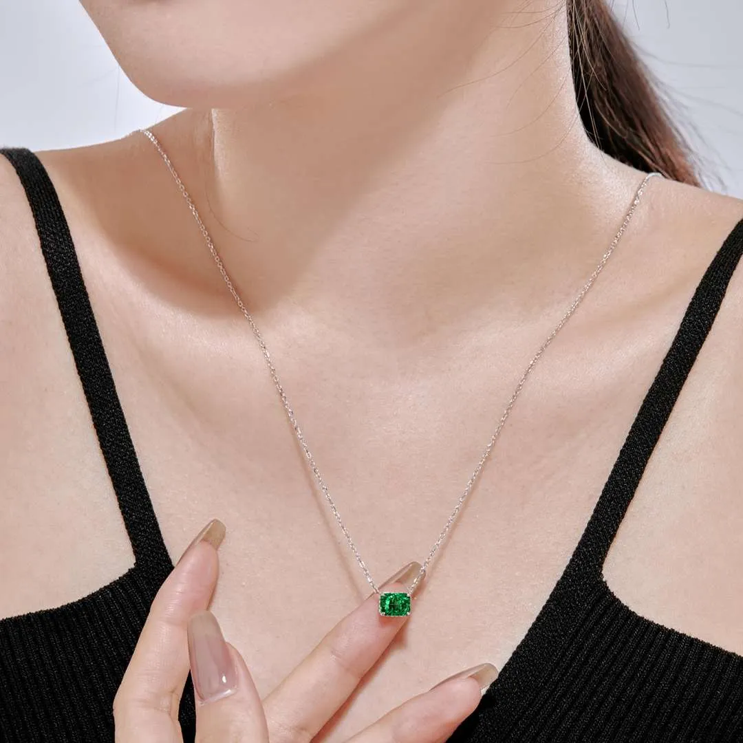 [Goodv]Luxurious Square Shape Colorful Necalack