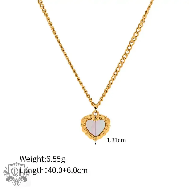 Graceful Heart Shape Necklace