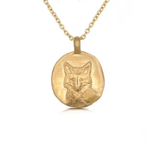 Guide Me Pisces - Fox Pendant